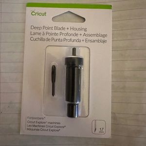Cricut Deep Point Blade + housing for Cricut Explore